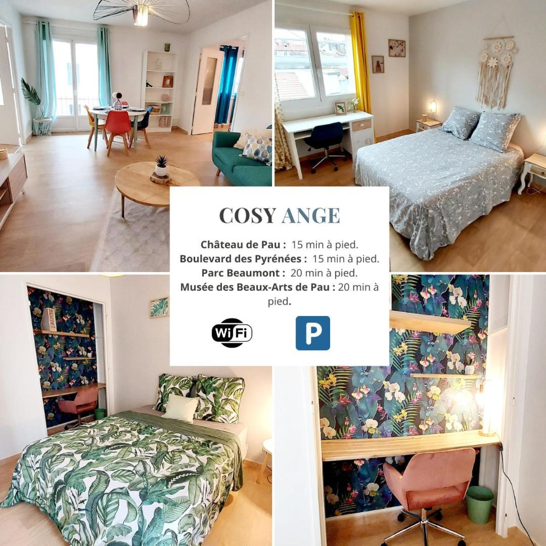 Cosy Ange 3Ch - Place Verdun & Garage & Balcon ポー エクステリア 写真